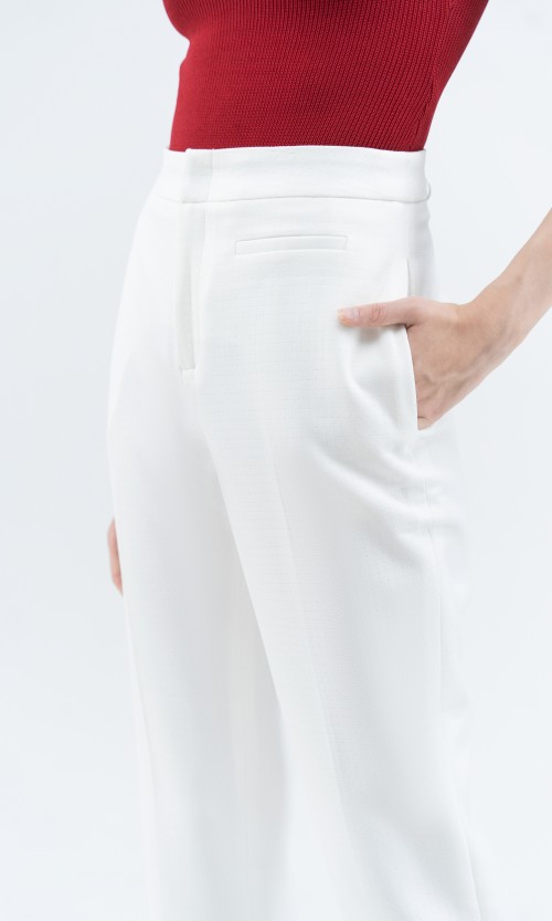 SIXDO Womens Work Pants High Rise Woven Straight
